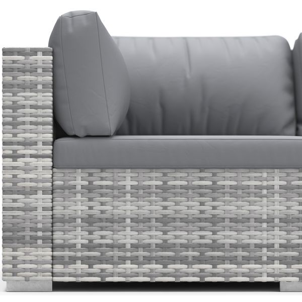 Wholesale Wicker Outdoor Sectional Lounge Set Rattan Outdoor Furniture Conversation Leisure Sofa Set