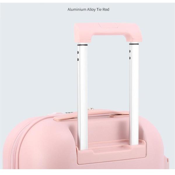 Сильный PP твердый корпус кабинный багаж противоударный дети носят на чемоданах