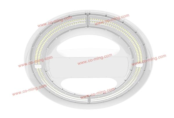 High Efficiency 160LM/W Bridgelux High Bay Led Lights Fixtures For Exhibition Halls 200 watt with 2700 - 6500k CCT