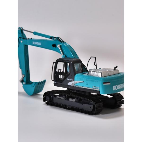 Shen сталь SK200 экскаватор модели KOBELCO оригинальная симуляция сплав металла автомобильное украшение не игрушки