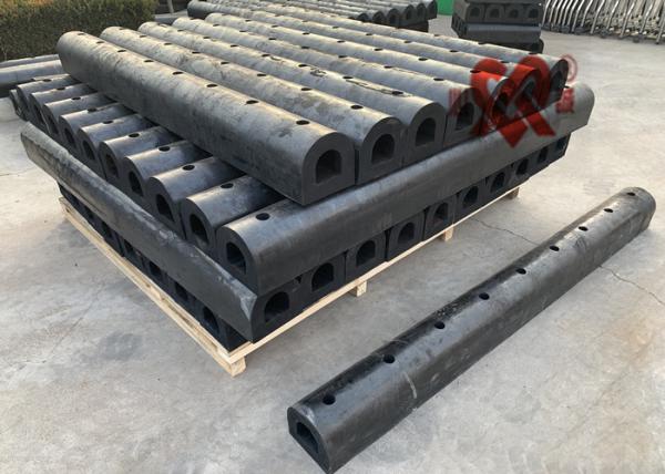 D350 Marine Fixed Type Port D Rubber Fenders For Ship Protection