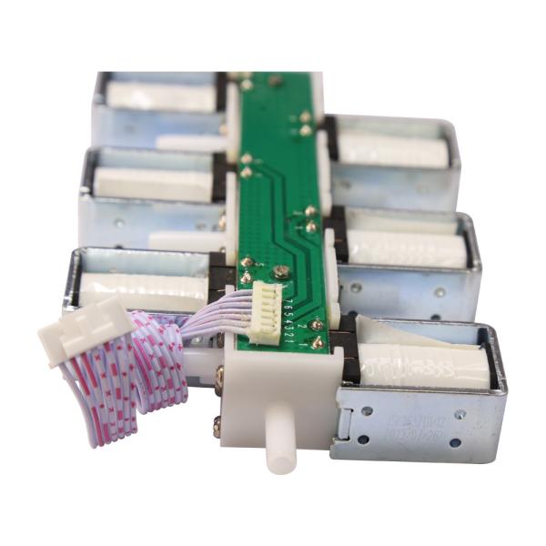 Fin normale miniature de 12 de volt de l'eau manières de la vanne électromagnétique 2 pour le fabricant de café