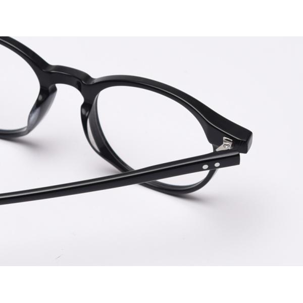 Male Acetate Frame Glasses Black SGS Spectacle Fashionable Optical Glasses