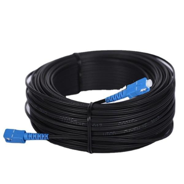 GJYXFCH-1B6-SM 200M 1 core 2mm*5mm FRP Steel wire Indoor Outdoor Fiber Patch Cord FTTH Fiber Optic Cable