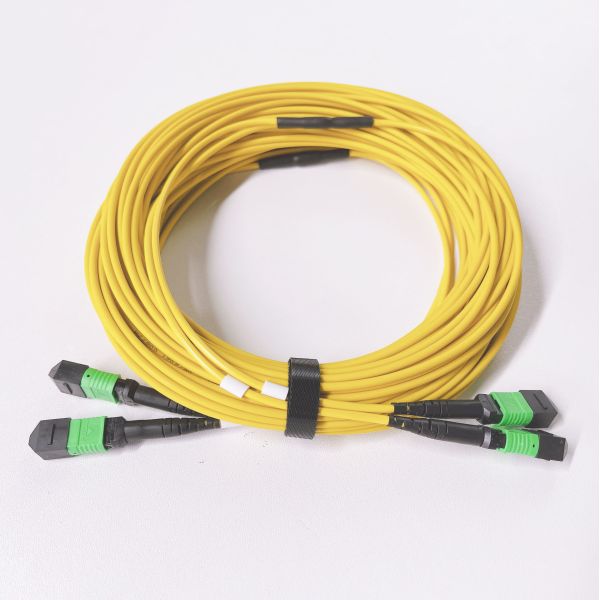 Single Mode Ultra Low Loss MPO-16 Multi-fiber Patch Cable MTP-16 APC 16fibers Optical Fiber Trunk Cable Polarity A B C