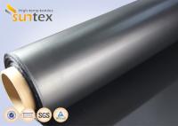 Tela resistente química del sistema de la condición del aire para la tela flexible de la fibra de vidrio del negro del neopreno del empalme de tuberías