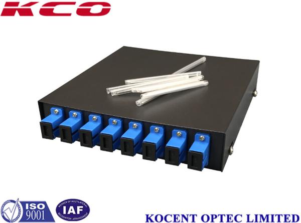IP55 Wall Mount Fiber Patch Panel 8 Port FC ST SC LC E2000 Indoor Metallic Black