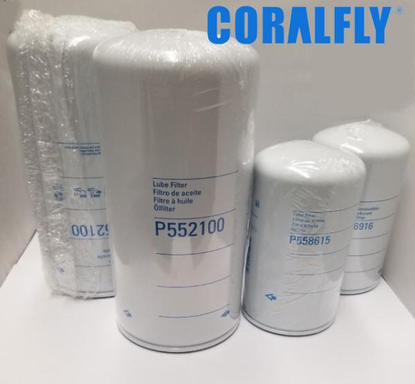 Filtro de óleo de escavadeira de camião P550428 723721 Lf3970