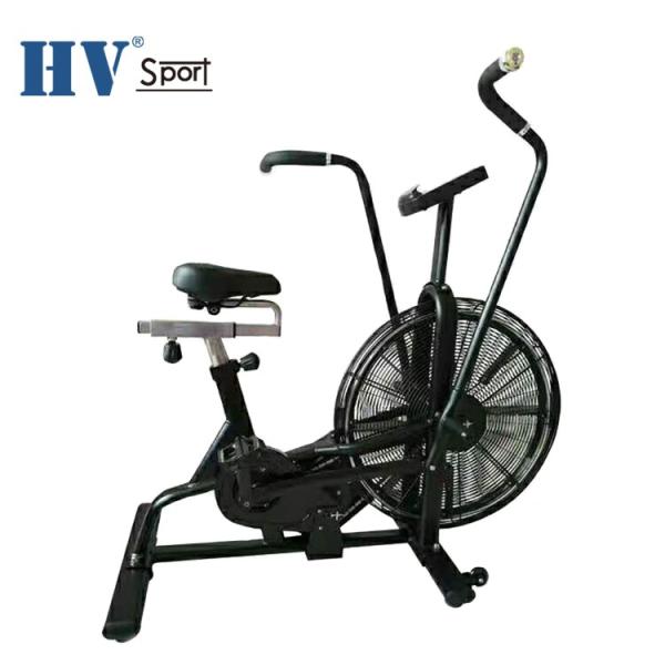 Foldable Ultra-Quiet Indoor Cardio Gym Equipment Weight Loss Pedal Exercise Bicycle Spinning Bike in Black