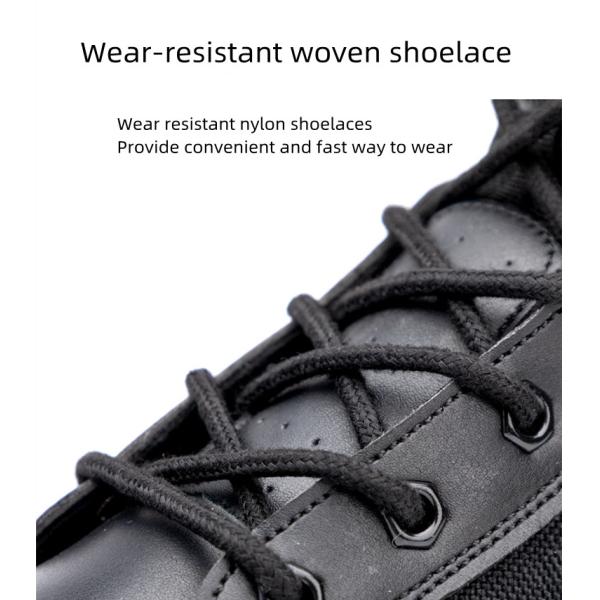 Shockproof Tactical Military Leather Boot Antibacterial Moisture Proof Army Training Boots