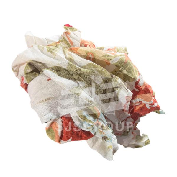 Lint free Industrial cleaning rags second color hotel bed sheet cutting pieces cotton used bed sheets bale cotton rags