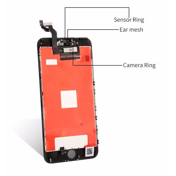 Complete Black 6S Cell Phone LCD Screen Replacement Accessories Kit