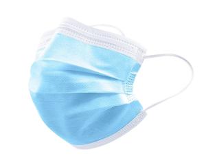 Melt Blown Fabric Non Woven Medical Products 3 Ply Surgical Mask With Ear Loop