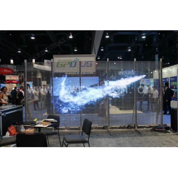 ROHS P7.81 5500nit Outdoor Transparent LED Screen