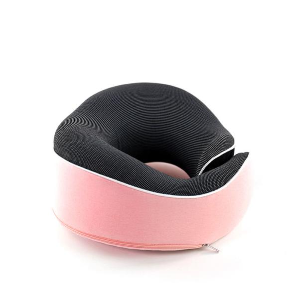 Memory Foam Eye Mask and Neck Rest Cushion Set Portable Cooling U Design Travel Pillow