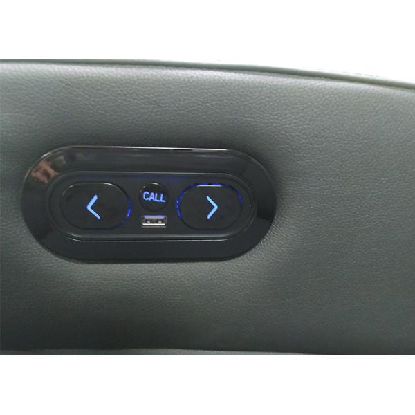 Обитый стул Recliner кинотеатра 4 мест современный