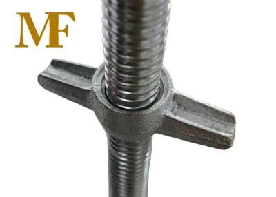 O andaime de aço ajustável parte o material da base Q235 de Jack de parafuso