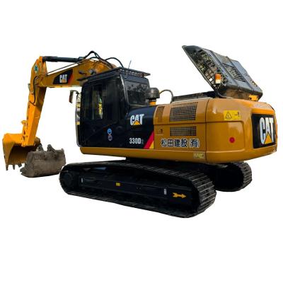Excavadora usada CAT 330 330BL Equipamento de construção de movimentação de terra Excavadora grande usada para venda