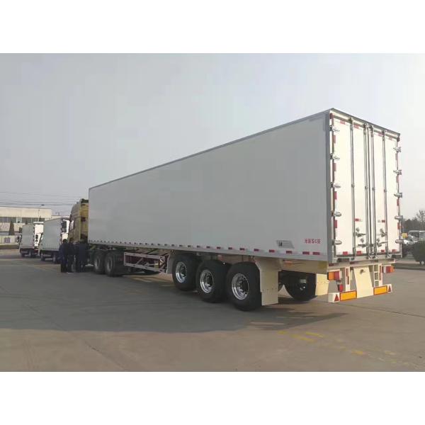 45 feet 3 Axles Fish Carrier Refrigerated Refrigerator Food Van Freezer Semi Trailer