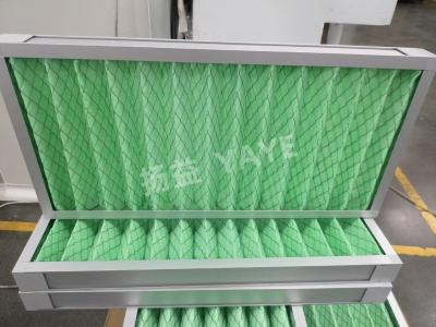 95% Pleated Panel Air Filter G4 Panel Filter For Air Conditioner