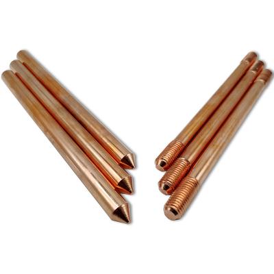 3/4 Rod de terra Terração Elétrica de cobre Iluminação revestida mecânica
