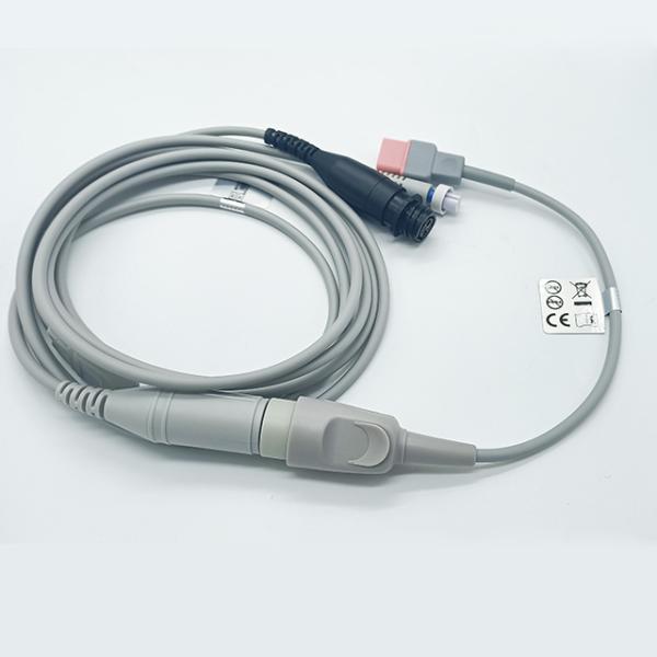 Bifurcated Cardiac Output Cable With Injectate Temperature Probes