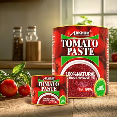 Hygienically Sealed Tinned Tomato Paste For Convenient Cooking
