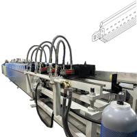 Galvanizado aço leve Keel sistema de teto suspenso T Grade Rolling Forming Machine