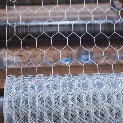 3/4 1 1/2 Poultry Galvanised Hexagonal Netting For Fencing Chicken Rabbit
