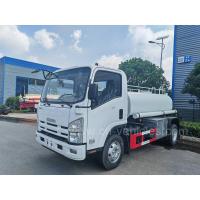 ISUZU Camión de riego SS304-2B de 3 toneladas con tanque de acero inoxidable de 8000 litros