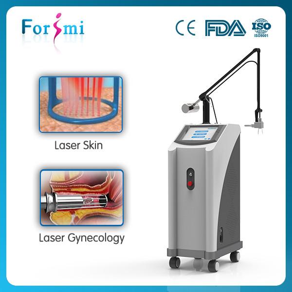 Ultra pulsed, single and fractional output mode professional co2 fractional laser
