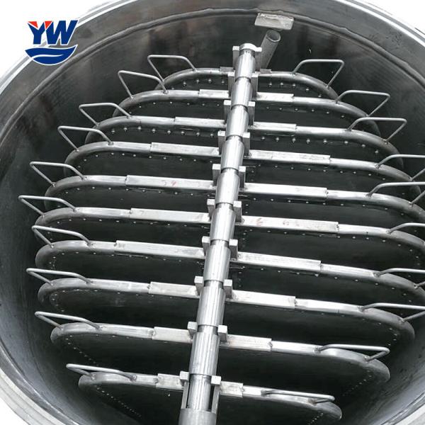 Stainless Steel Vertical Pressure Leaf Filter High Efficiency
