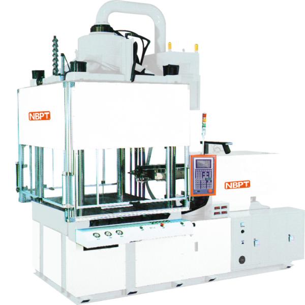 VERTICAL injection molding machine for automobile edge