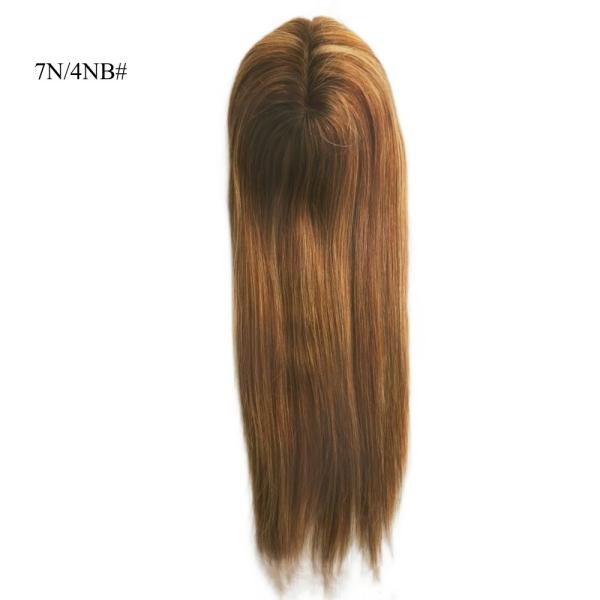 Remy Hair Human Hair Mono Topper for Thin Hair Women 0.300kg Package Gross Weight