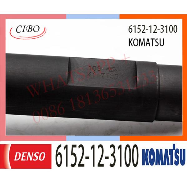6152-12-3100 motor 6152-12-3110 6D125 del inyector de combustible del motor diesel de KOMATSU 6152-12-3100 SA6D125E-2 PC400-6 WA470-3