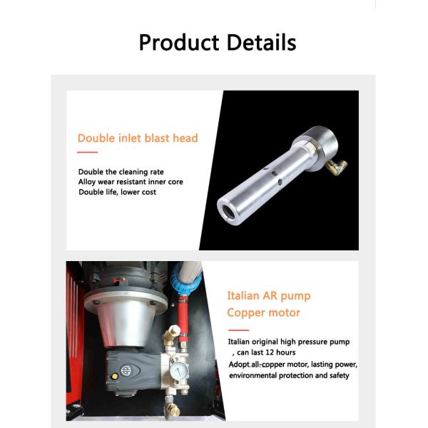 Industrial High Pressure Washing Machine 500 Bar Electric Cabinet Remote Control