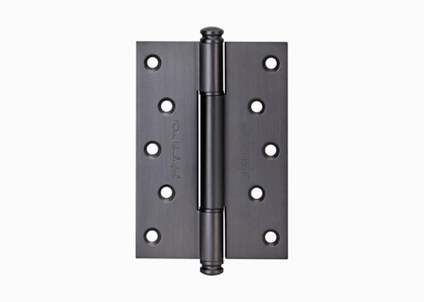 One Piece Brass Bearing Hinges , 4 Inch 5 Inch Solid Wood Door Hinges With Screws