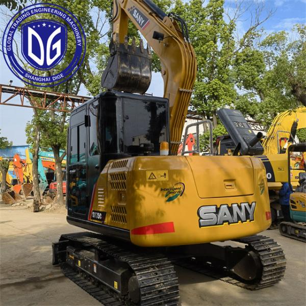 Sany SY75C 7.5Ton Used Crawler Excavator Good Condition Ready On Sale