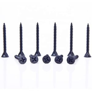 Черные самосверлительные бетонные винты Сухостроительные винты с двойными нитями