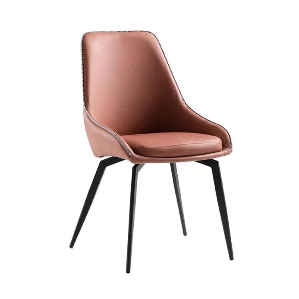 Cadeira de jantar moderna em poliuretano estabilidade durabilidade superior