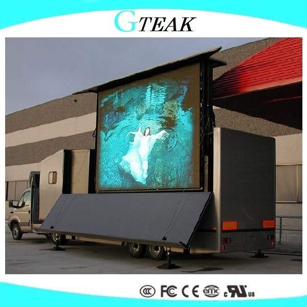 shenzhen mobile led screen trailer for the outdoor advertising