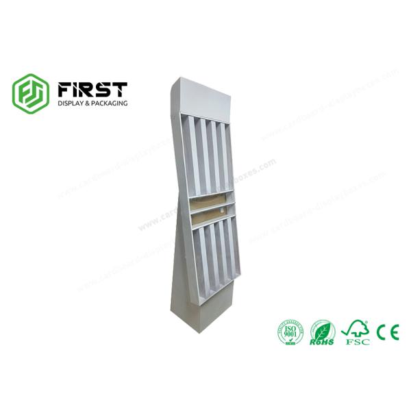 Подгонянный OEM складной ПОП картона показывает выставочную витрину пола картона