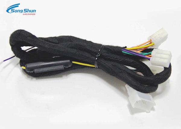 Audio Automotive Wiring Harness Electrical Pins 0.5mm2 Bare Copper Conductor