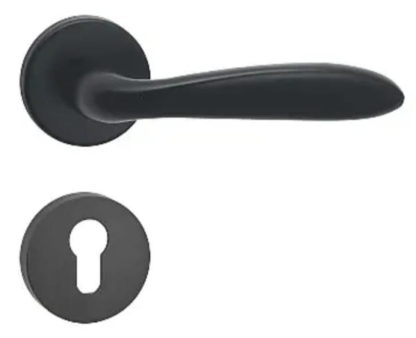 Indoor Door Lock Handle Made of Aluminum Alloy Door Thickness 35-60mm Sleek and Modern Design