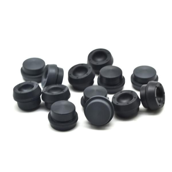 Butyl 8mm Stopper In Chemistry Lab CE Rubber Stopper For Glass Bottle