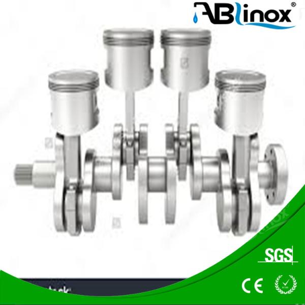 SS Investment Casting Machinery Components CF8 Lost Wax Engine Crankshaft Casting