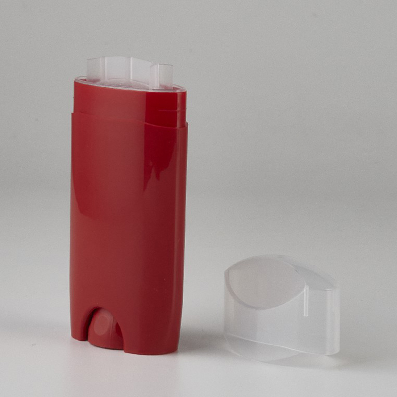 Wholesale Custom Color 50ml 80ml PP Plastic Deodorant Tube with Silk Screen Printing Empty Cosmetic Packaging