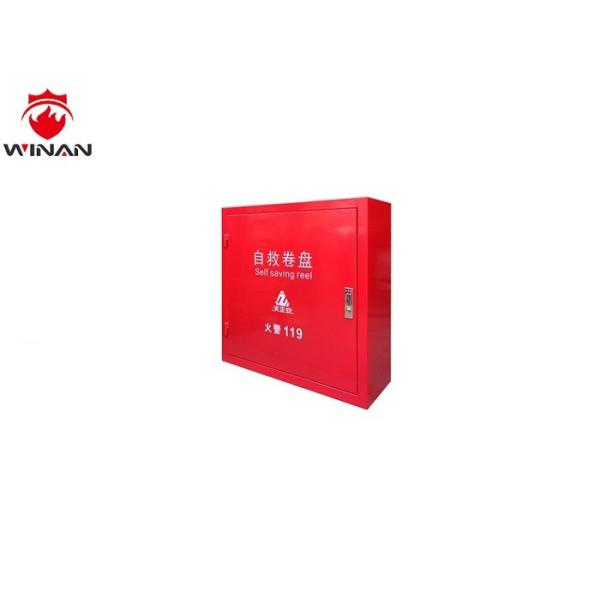 Bobine de tuyau d'incendie rouge d'acier doux avec des Cabinets de valve de