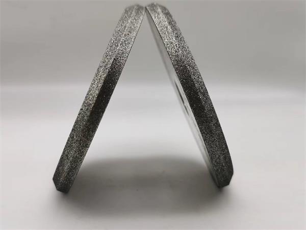 B80/100 galvanizou o diâmetro de aço inoxidável 100 da roda de moedura do CBN