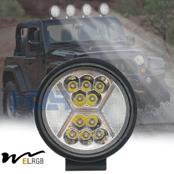 Alumínio SUV 4 polegadas LED Tractor luzes Super brilho 4 polegadas luzes de trabalho